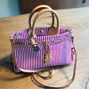 Dooney & Bourke Vintage Tassel Tote Bag
